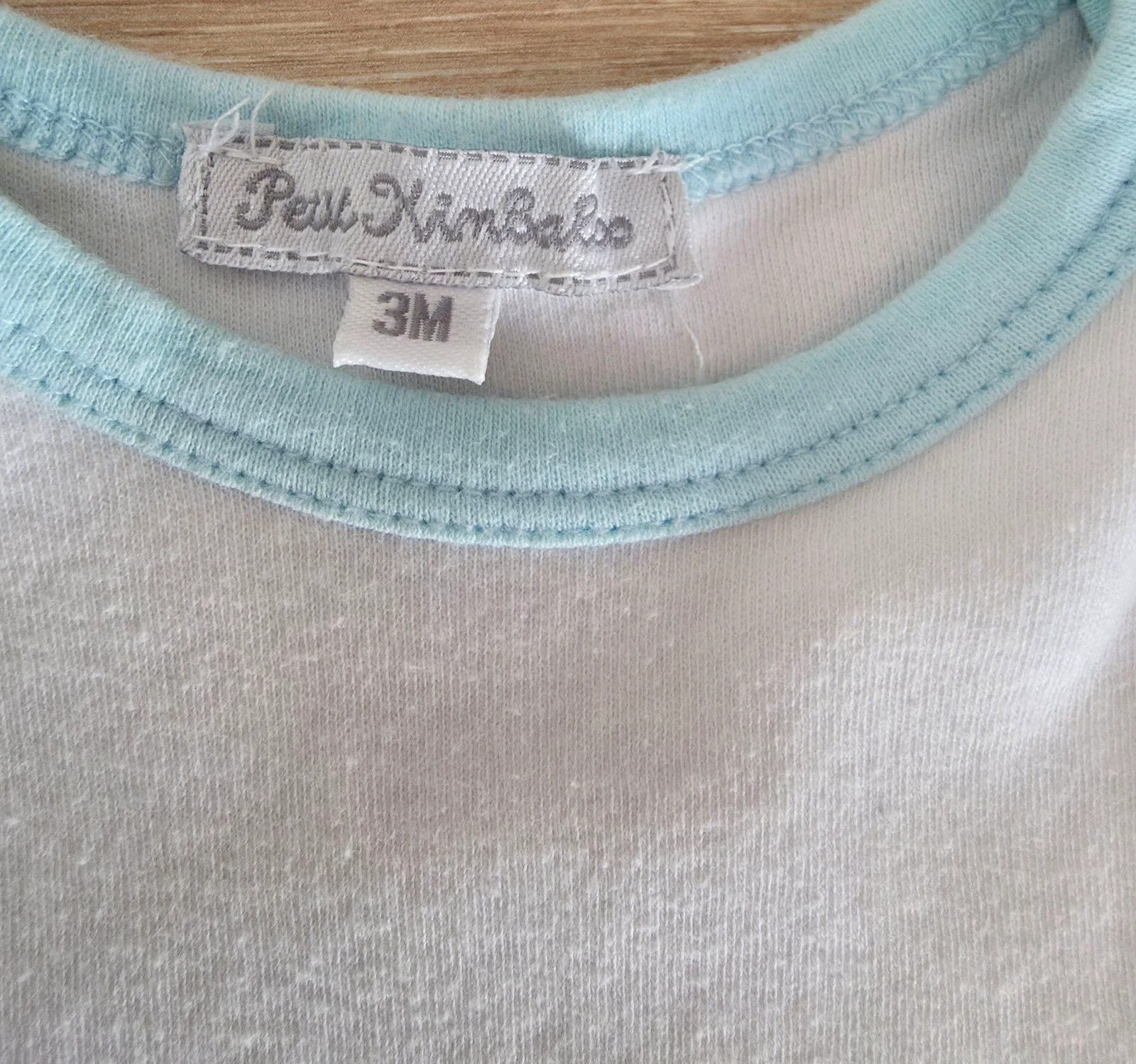 Combishort sin mangas "Je fais des bulles" Petit Nimba Talla 3 meses – photo 6
